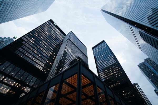 Modern commercial building